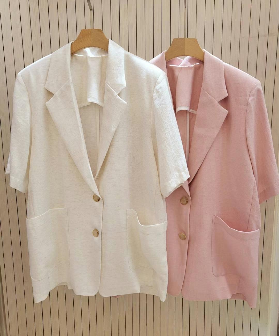 COCOS/ONE TOP東大門㊣實拍女裝新款時尚休閑熱賣職業夾克COCOS/ONE TOP夾克圖色2左二色