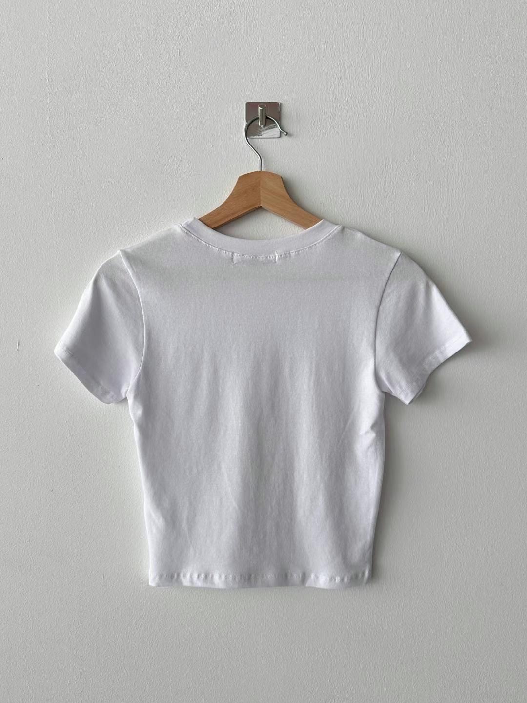DOTNODI(無品牌標)韓國代購㊣女士新品25春夏時尚職業T恤DOTNODIT恤