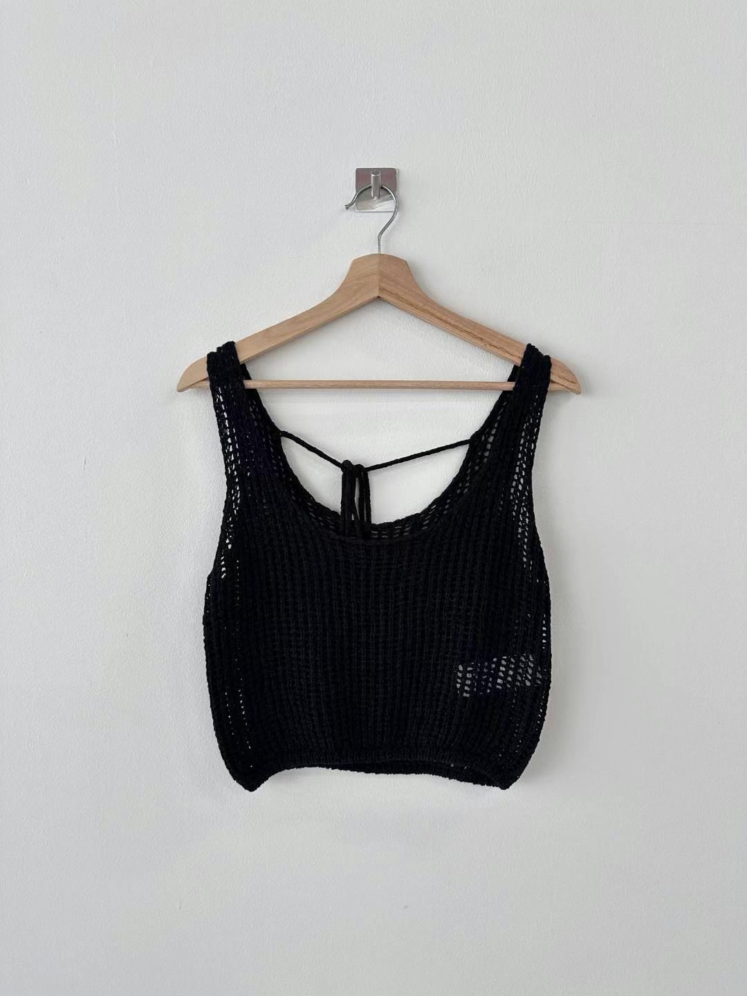 DOTNODI(無品牌標)東大門㊣實拍女裝新品真品25春夏吊帶背心DOTNODI吊帶/背心圖色2