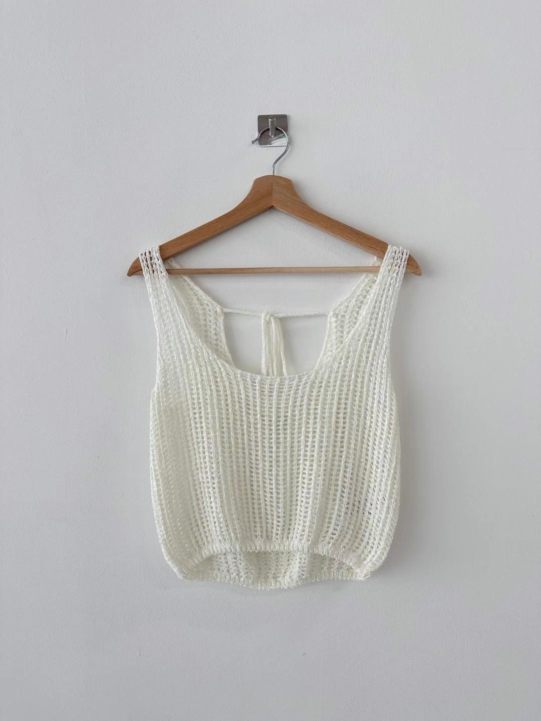 DOTNODI(無品牌標)東大門㊣實拍女裝新品真品25春夏吊帶背心DOTNODI吊帶/背心圖色3