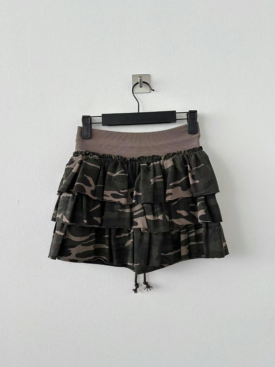DOTNODI(無品牌標)東大門㊣實拍女裝新品熱賣人氣25春夏短裙DOTNODI短裙