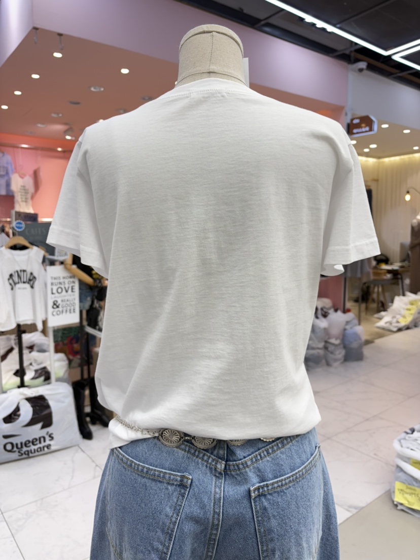 JMIND東大門㊣實拍女士新款推薦真品時尚休閑職業25春夏T恤JMINDT恤