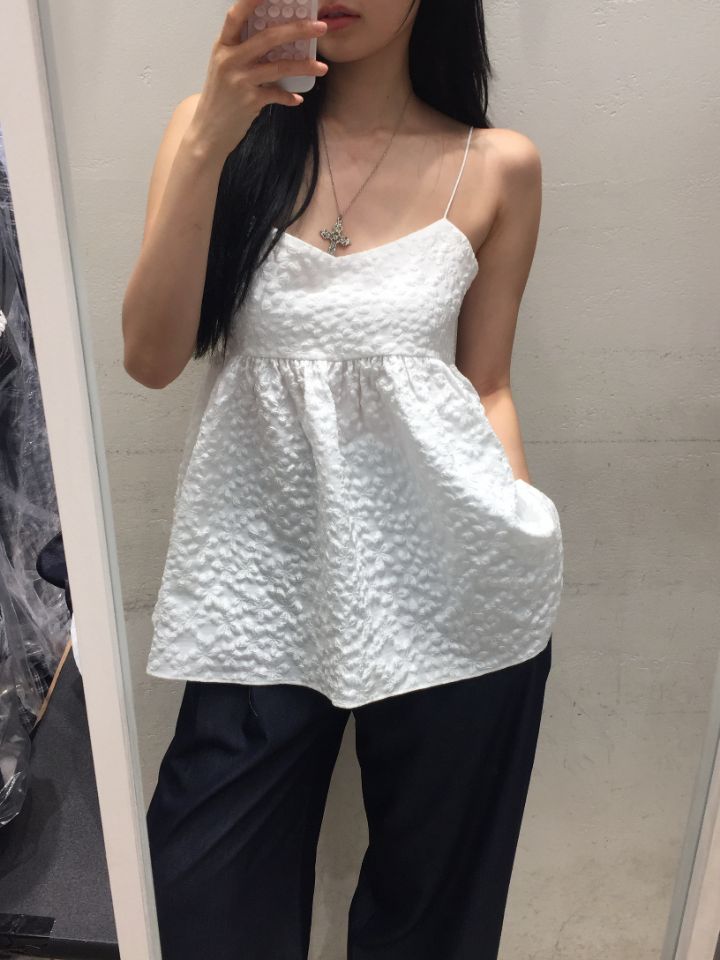 mars東大門㊣直郵女裝新品職業休閑熱賣25春夏真品吊帶背心mars吊帶/背心