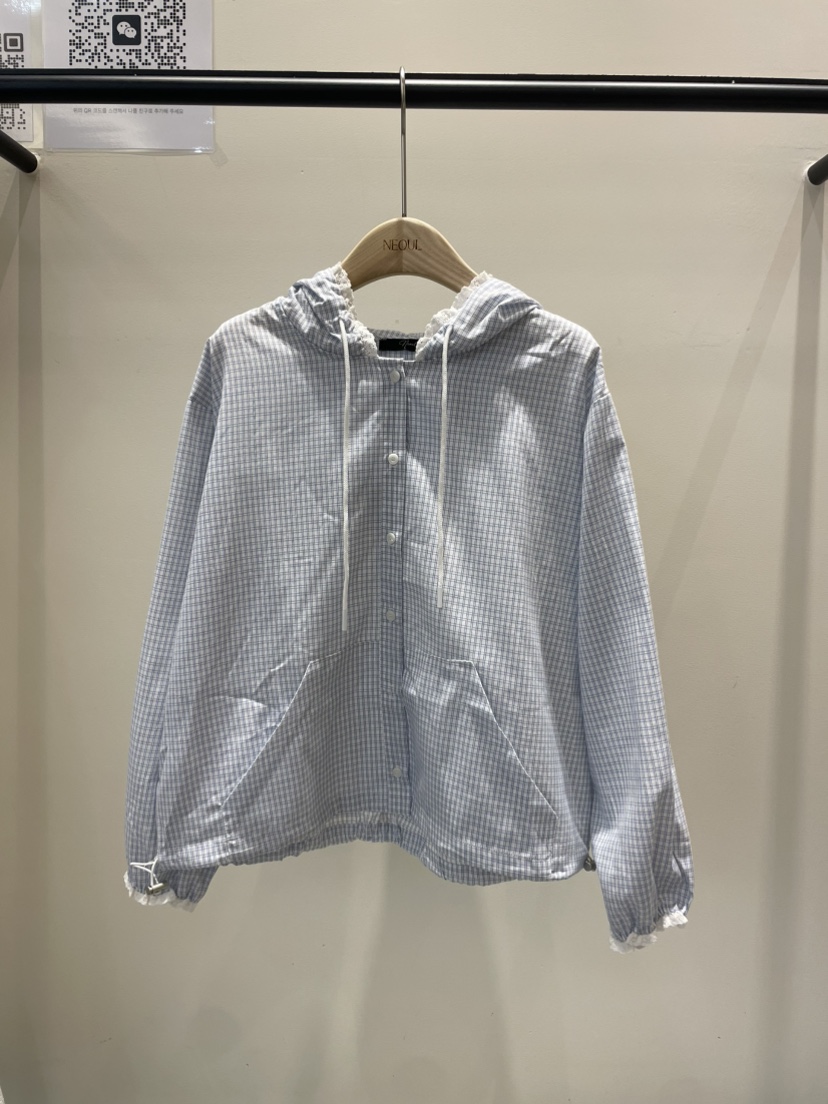 NEOUL東大門㊣直郵女裝新款真品時尚推薦人氣休閑職業25春夏夾克NEOUL/ahin雙領標簽夾克