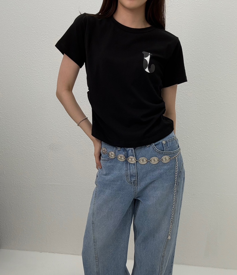 JMIND東大門㊣直郵女裝新品時尚休閑熱賣人氣職業真品25春夏T恤JMINDT恤