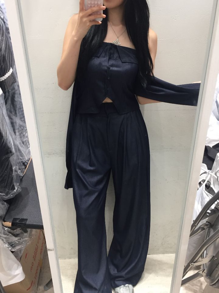 mars韓國代購㊣女士新款時尚職業推薦休閑人氣25春夏休閑褲mars休閑褲