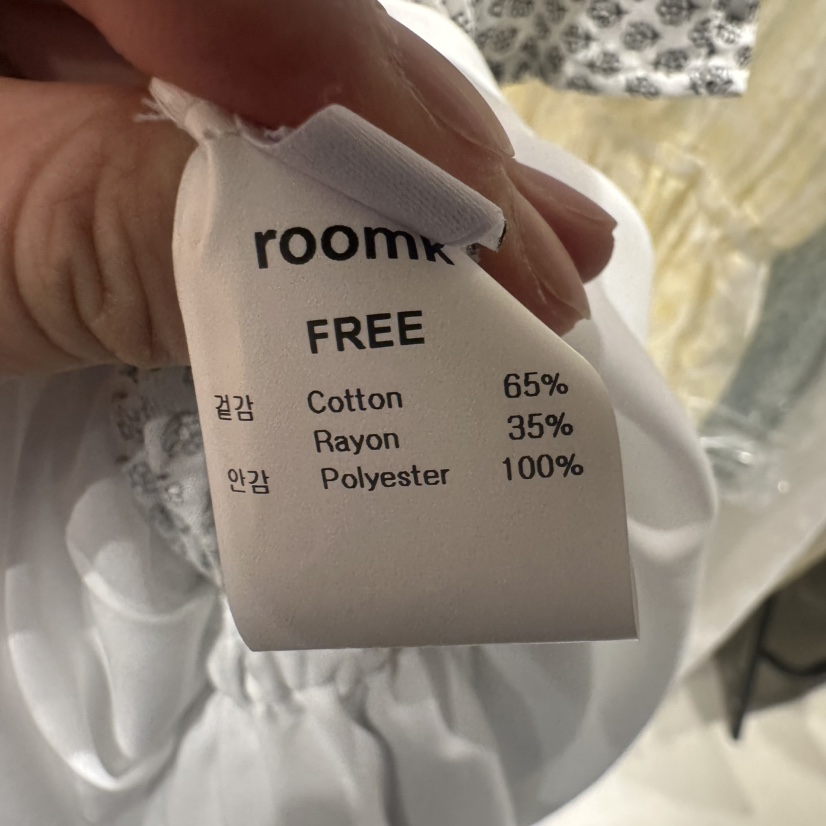 ROOM K-P韓國代購㊣女士新品推薦時尚職業休閑25春夏連衣裙ROOM K連衣裙
