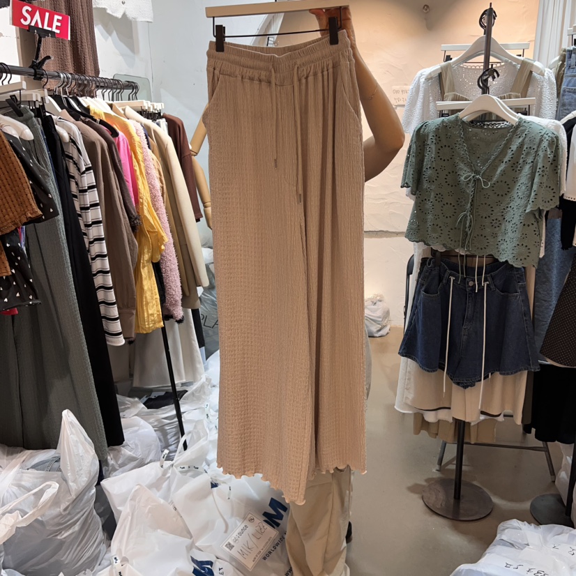 OZ韓國代購㊣女士新品推薦職業人氣時尚真品休閑25春夏休閑褲OZ.ounce休閑褲圖色2