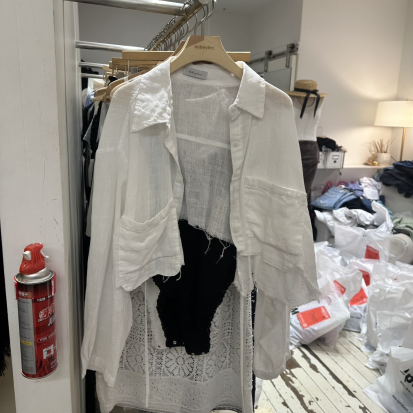 ABBEYLEE東大門㊣直郵女裝新款真品職業推薦人氣襯衫蕾絲衫ABBEYLEE襯衫/蕾絲衫