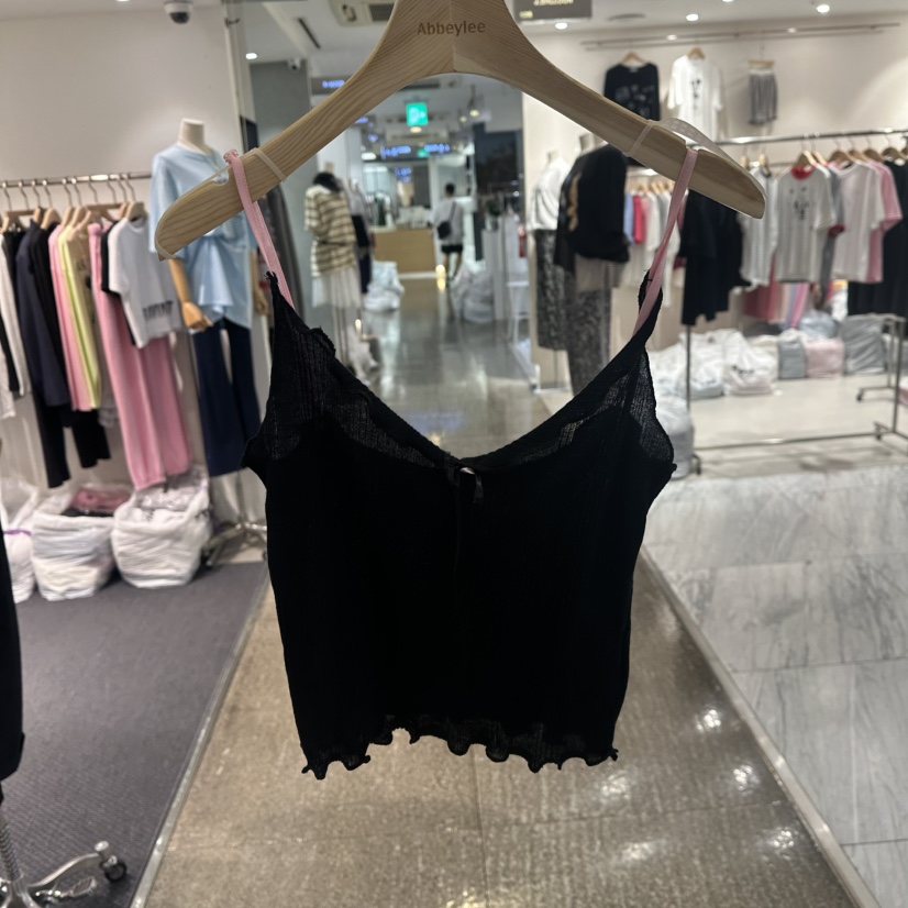 ABBEYLEE東大門㊣實拍女士新款真品職業25春夏推薦吊帶背心ABBEYLEE吊帶/背心圖色2