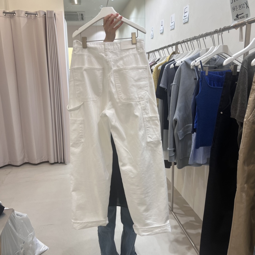 MUCH MORE韓國直郵㊣女士新品推薦職業25春夏真品休閑褲工裝MUCH MORE休閑褲