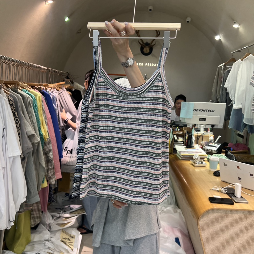 BLACKFRIDAY東大門㊣代購女士新品真品熱賣25春夏人氣吊帶背心BLACK FRIDAY吊帶/背心