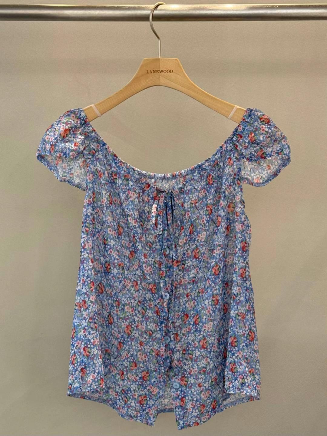 LANEWOOD東大門㊣代購女士新品真品25春夏推薦熱賣襯衫蕾絲衫LANEWOOD襯衫/蕾絲衫圖色3