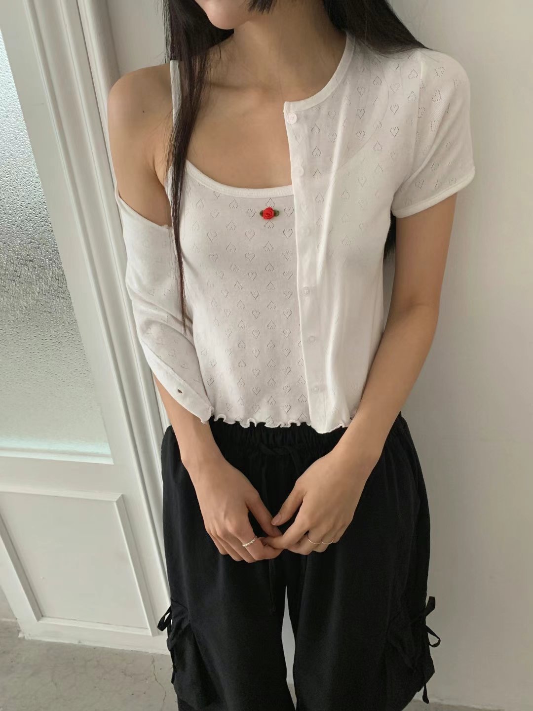 LEVEL東大門㊣實拍女士新品休閑25春夏人氣職業套裝可愛的套裝LEVEL套裝