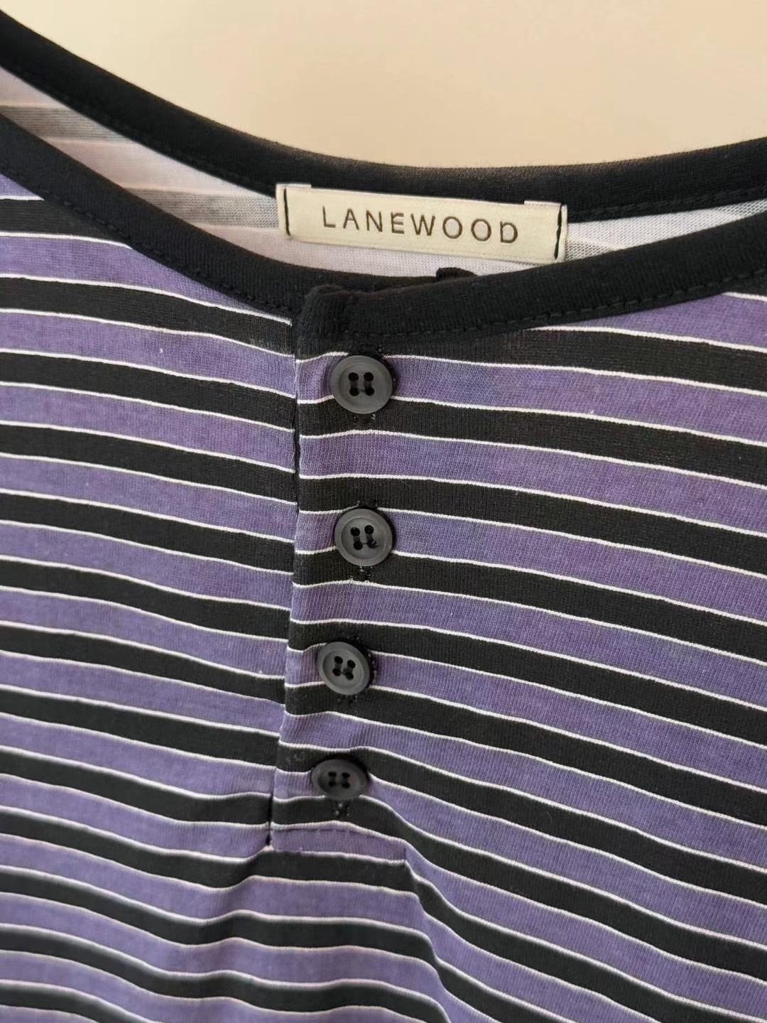 LANEWOOD韓國直郵㊣女裝新款真品25春夏推薦休閑人氣長袖T恤LANEWOOD長袖T恤
