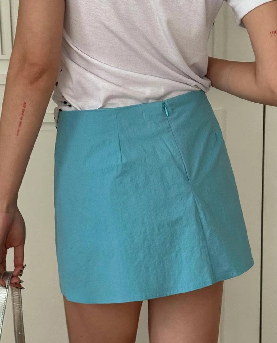 LANEWOOD韓國代購㊣女士新款25春夏職業真品熱賣時尚人氣短裙LANEWOOD短裙