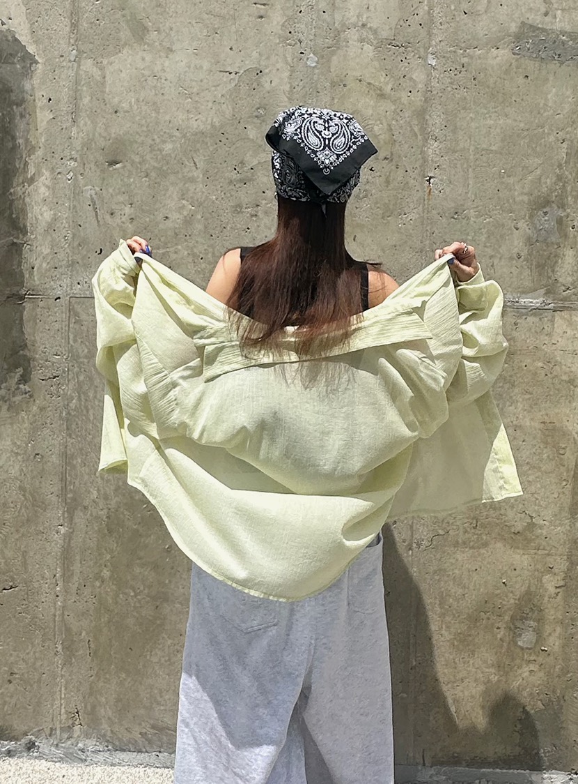 BYRING韓國代購㊣女士新品時尚25春夏熱賣推薦休閑襯衫蕾絲衫BYRING襯衫/蕾絲衫