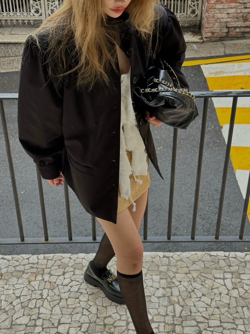 ZEROZERO東大門㊣代購女士新款時尚人氣25春夏職業推薦夾克ZEROZERO夾克