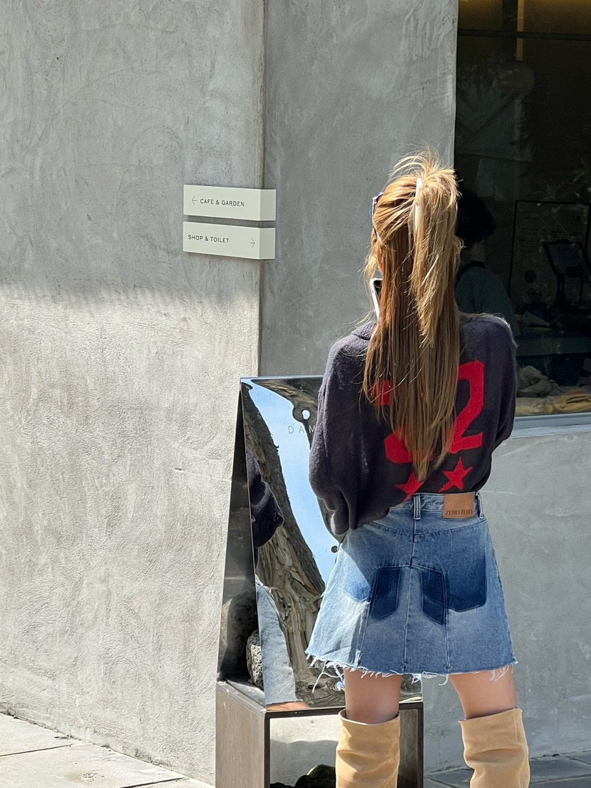 ZEROZERO東大門㊣代購女裝新品職業休閑熱賣25春夏短裙水洗ZEROZERO短裙
