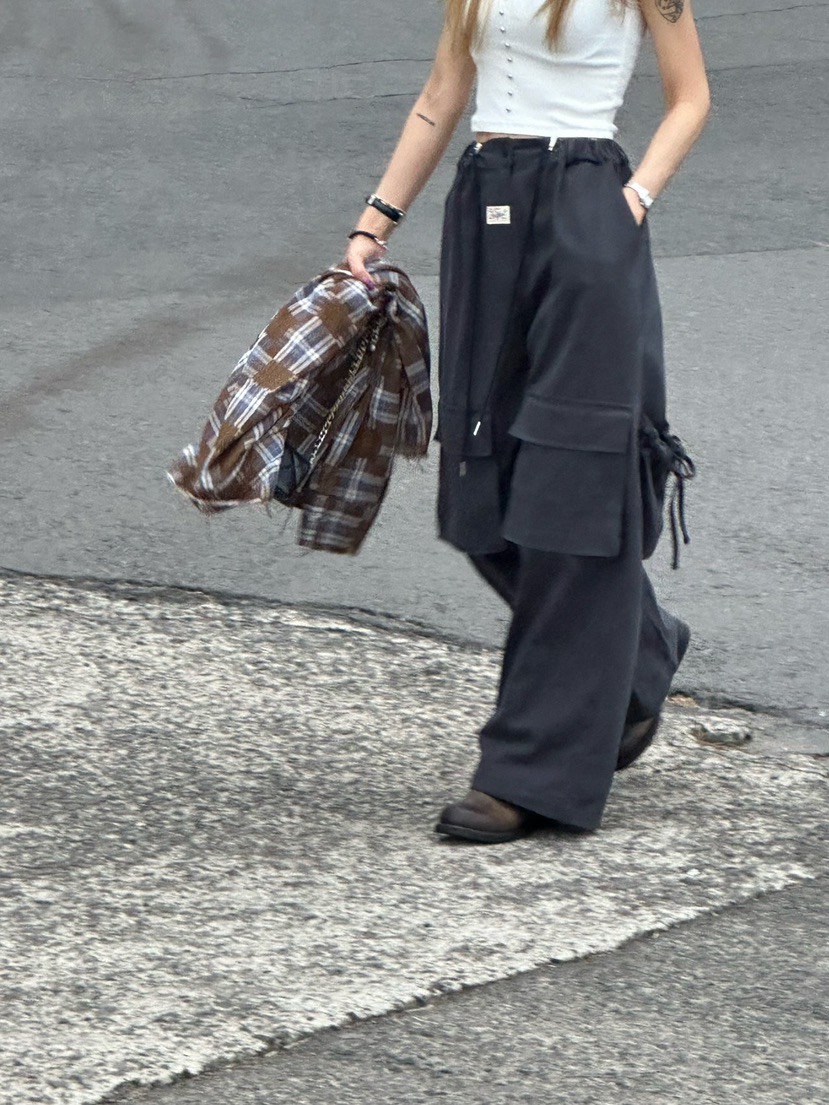 ZEROZERO韓國代購㊣女士新款人氣熱賣休閑褲工裝褲水洗棉質ZEROZERO休閑褲