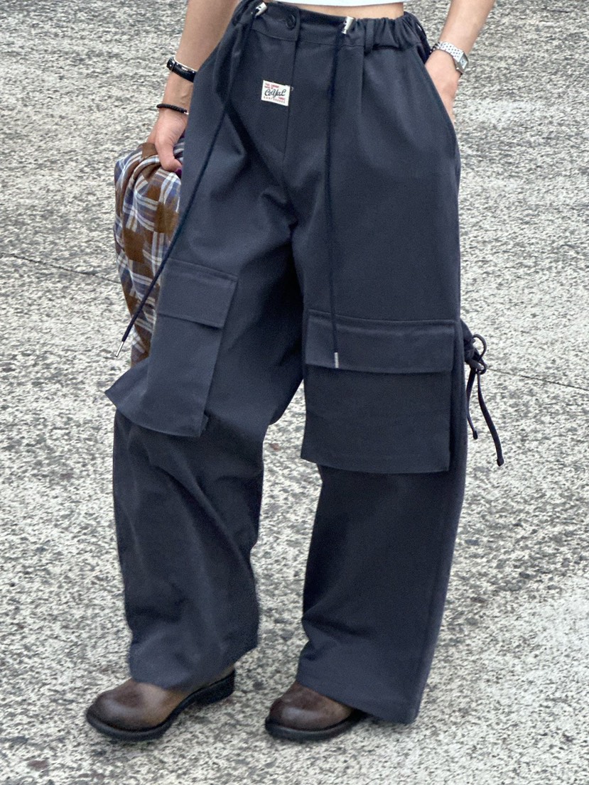 ZEROZERO韓國代購㊣女士新款人氣熱賣休閑褲工裝褲水洗棉質ZEROZERO休閑褲