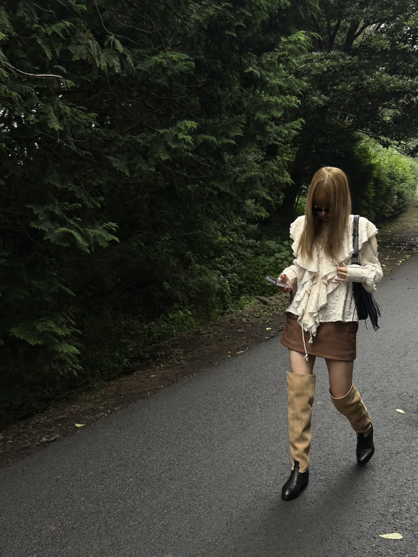 ZEROZERO東大門㊣實拍女士新品職業推薦休閑襯衫蕾絲衫流蘇ZEROZERO襯衫/蕾絲衫圖色3