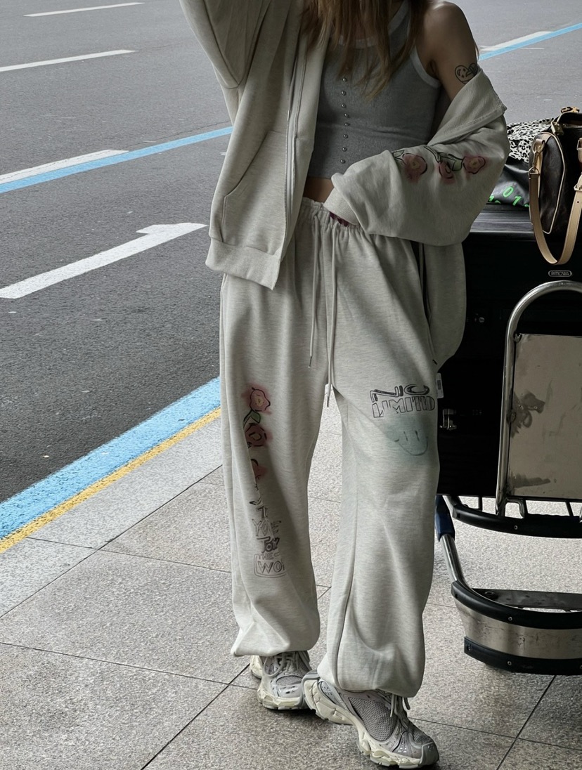 ZEROZERO韓國代購㊣女士新款推薦25春夏職業時尚人氣衛衣復古ZEROZERO衛衣