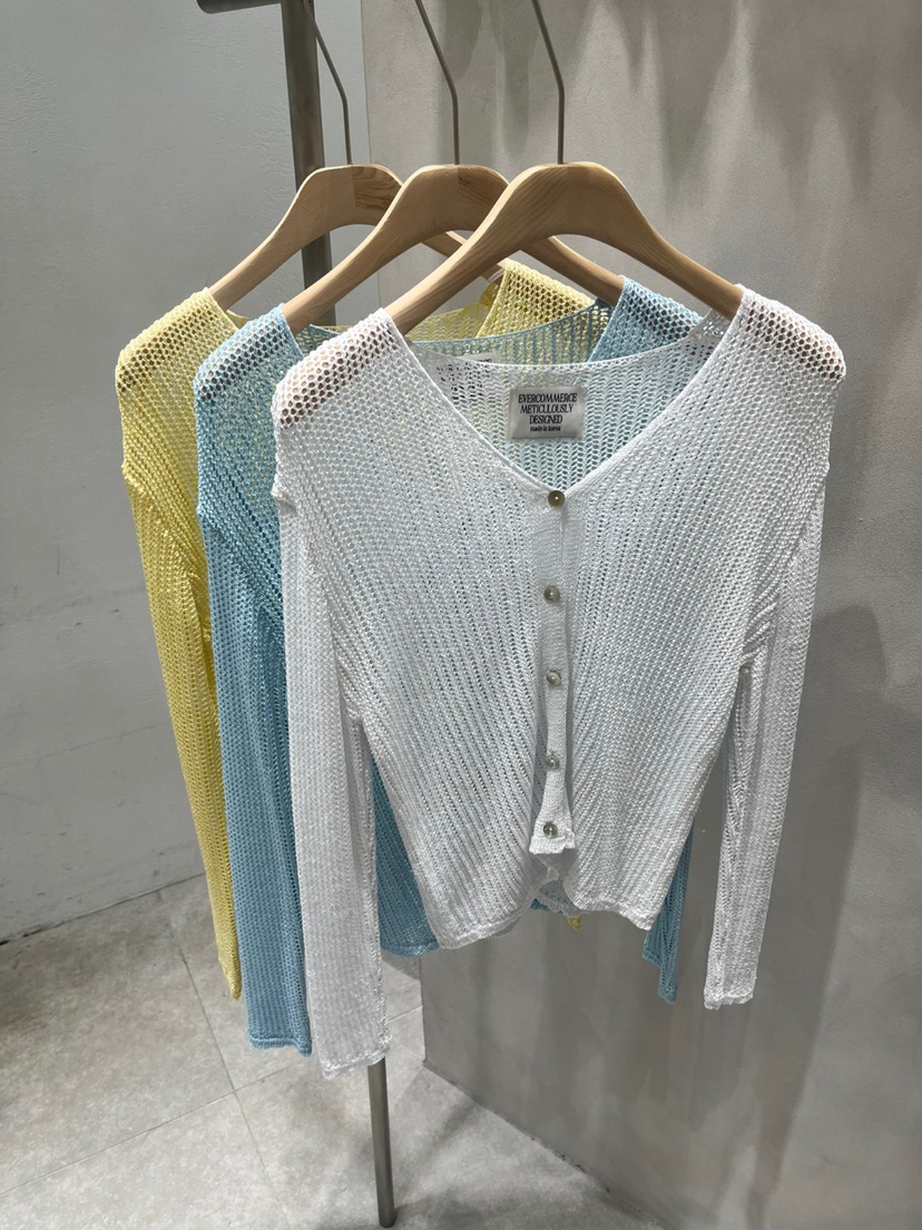 EVERCOMMERCE METICULOUSLY DESIGNED東大門㊣直郵女裝新款25春夏針織衫EVERCOMMERCE METICULOUSLY DESIGNED針織衫