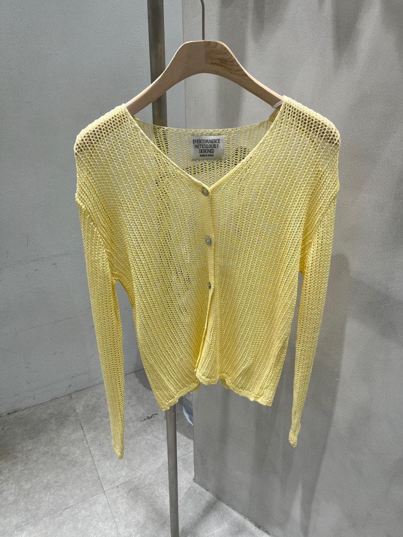 EVERCOMMERCE METICULOUSLY DESIGNED東大門㊣直郵女裝新款25春夏針織衫EVERCOMMERCE METICULOUSLY DESIGNED針織衫圖色2