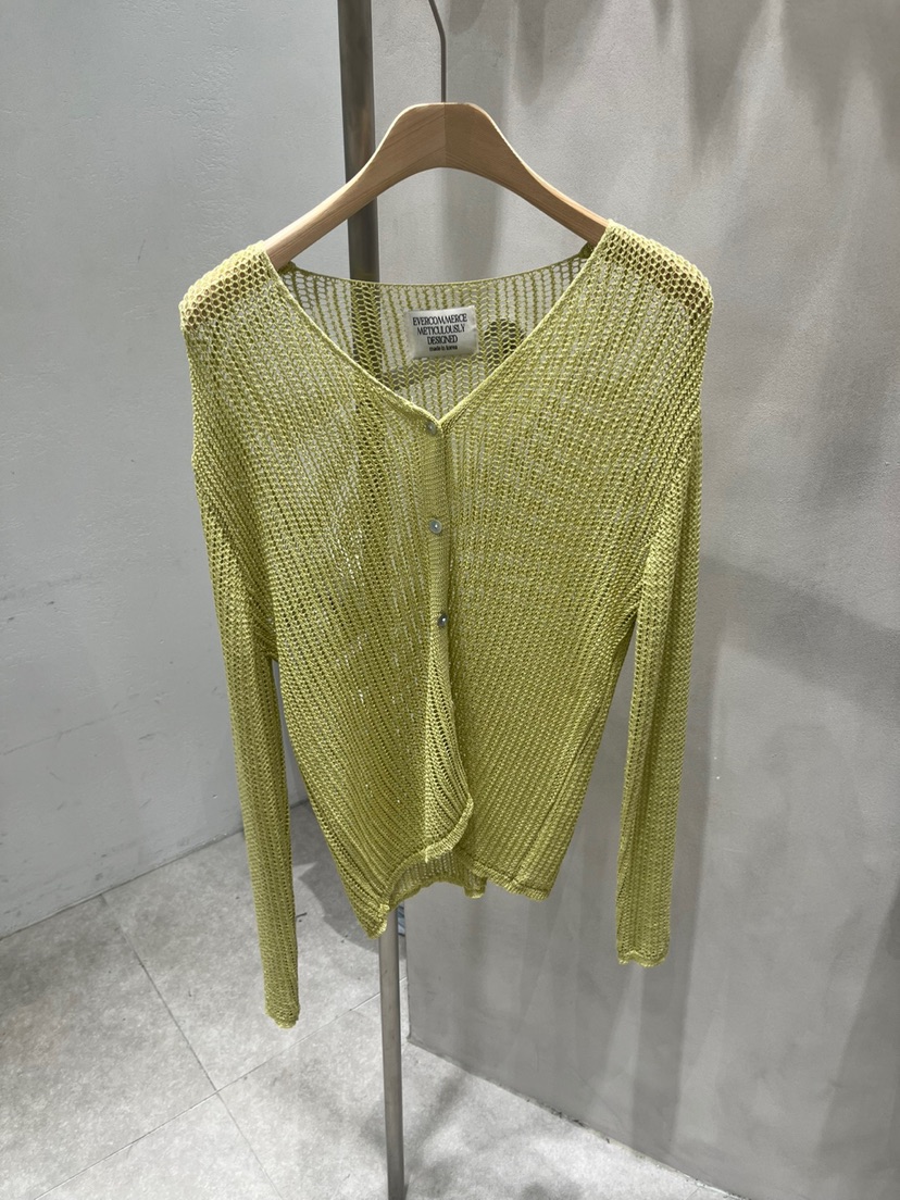EVERCOMMERCE METICULOUSLY DESIGNED東大門㊣直郵女裝新款25春夏針織衫EVERCOMMERCE METICULOUSLY DESIGNED針織衫圖色3