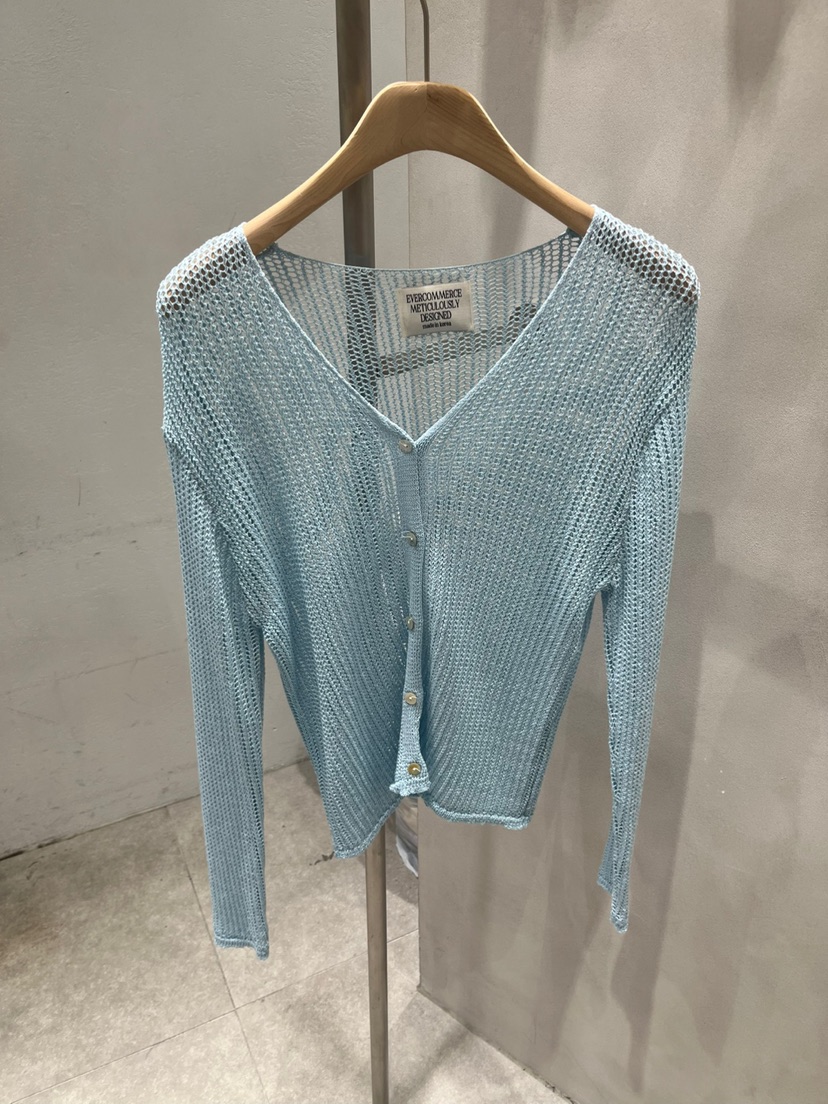 EVERCOMMERCE METICULOUSLY DESIGNED東大門㊣直郵女裝新款25春夏針織衫EVERCOMMERCE METICULOUSLY DESIGNED針織衫圖色5