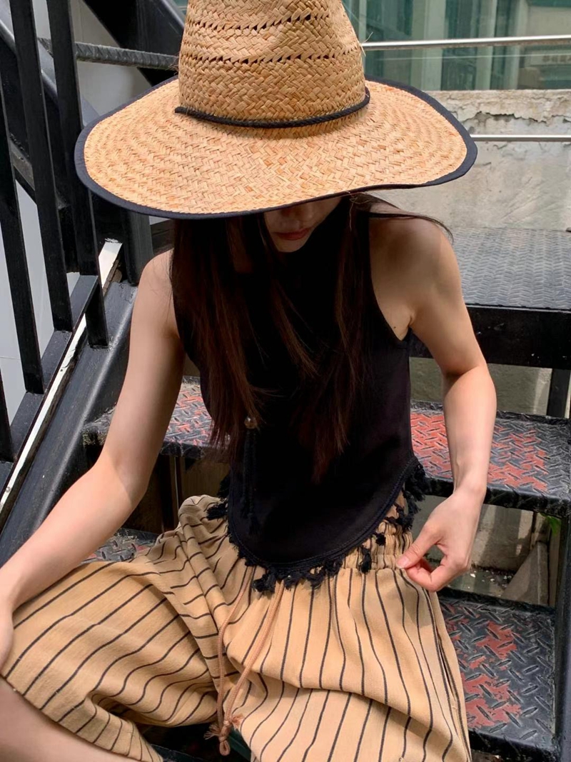 EXCUSE韓國直郵㊣女裝新款真品熱賣25春夏人氣休閑吊帶背心EXCUSE吊帶/背心圖色2