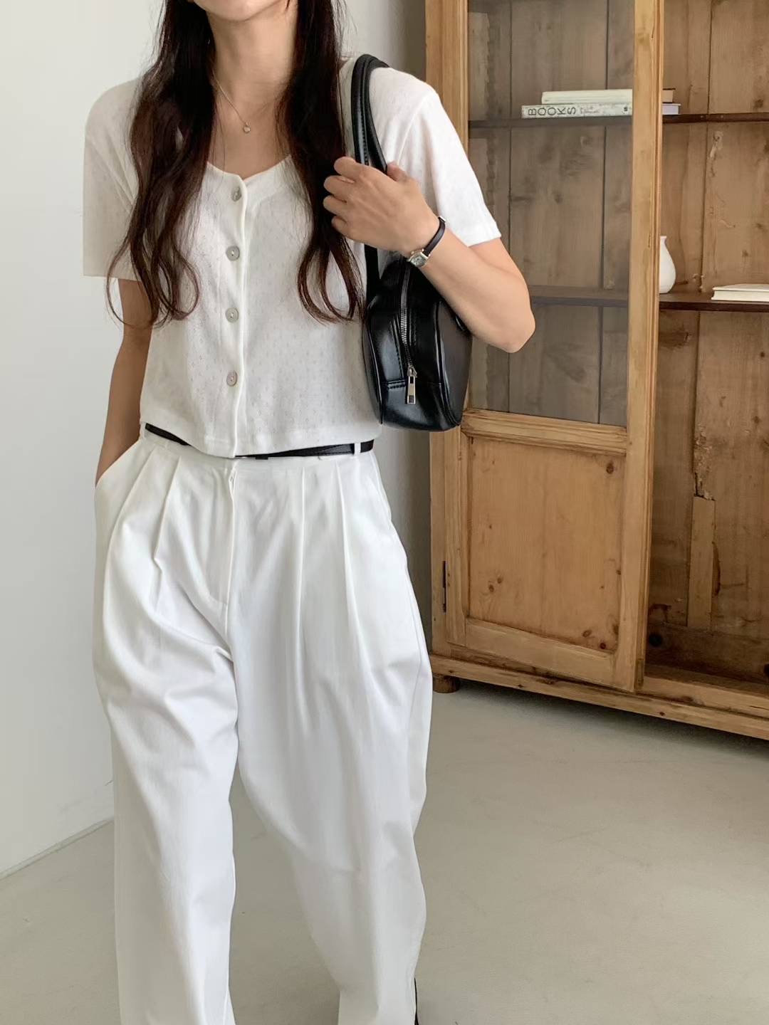 HIDEWAY東大門㊣代購女士新品人氣25春夏真品推薦職業針織衫HIDEWAY針織衫