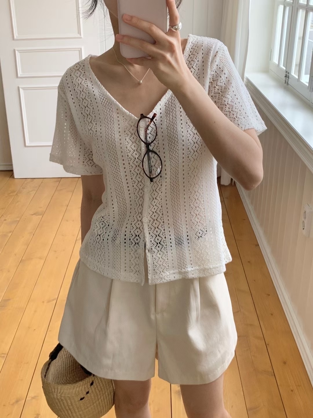 HIDEWAY韓國直郵㊣女裝新品真品時尚推薦職業休閑25春夏針織衫HIDEWAY針織衫