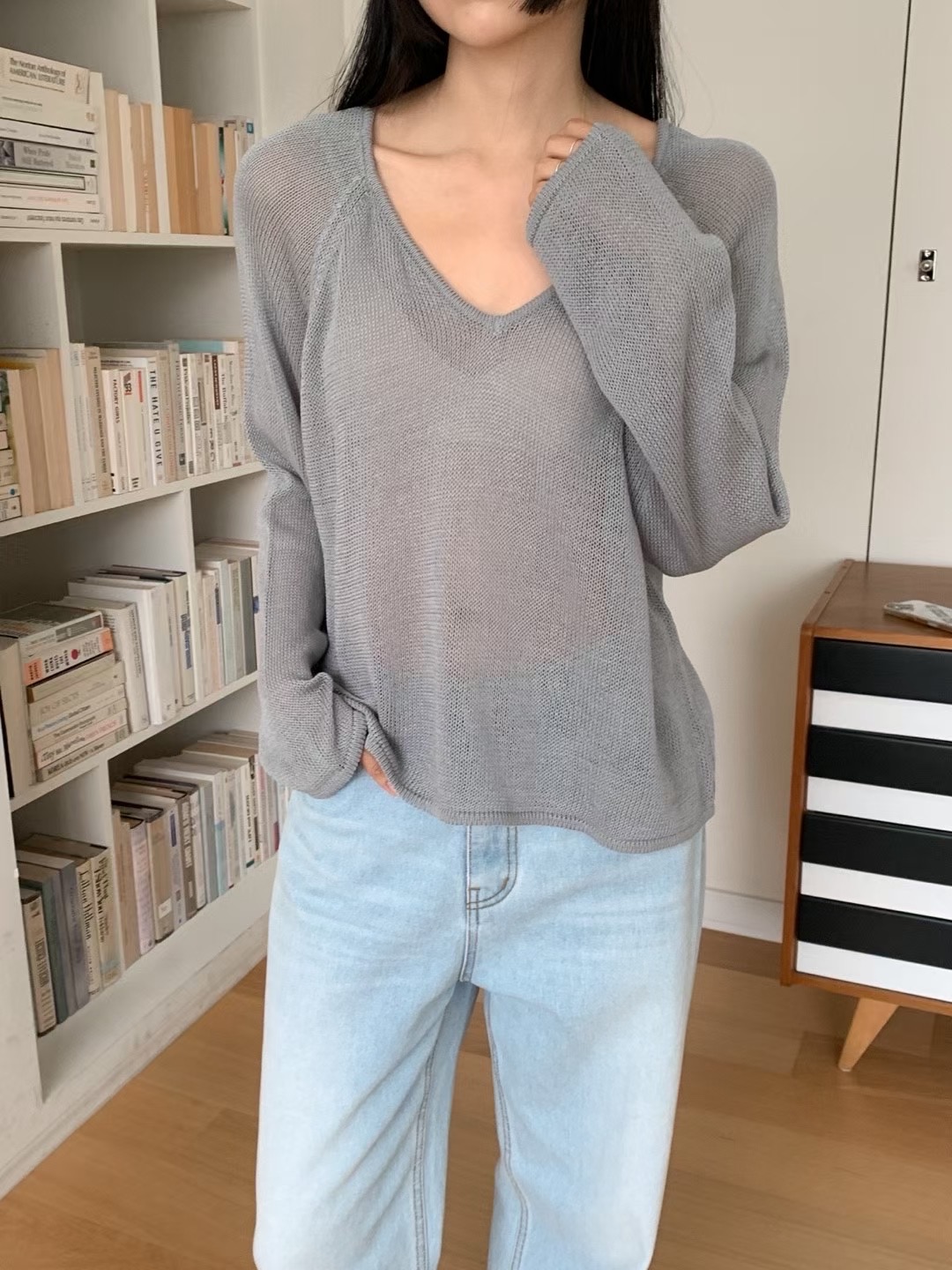 HIDEWAY東大門㊣代購女士新款時尚人氣熱賣休閑真品25春夏針織衫HIDEWAY針織衫圖色4