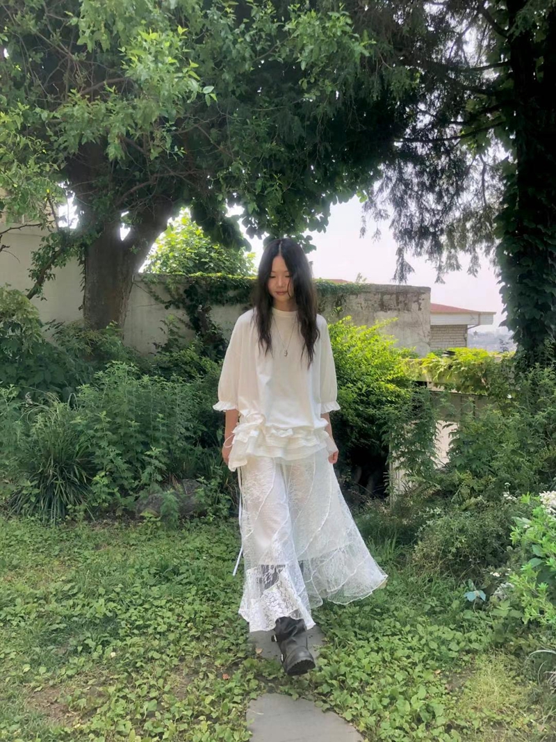 EXCUSE東大門㊣實拍女士新品休閑真品職業人氣時尚推薦長裙EXCUSE長裙圖色2