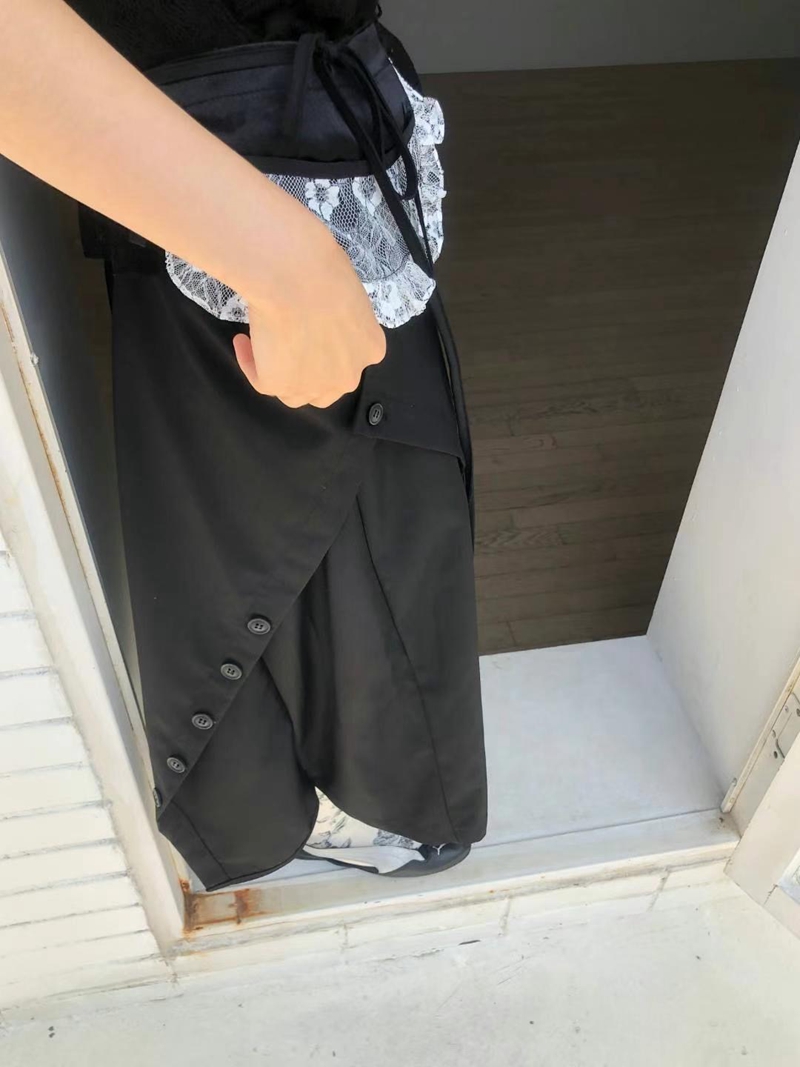EXCUSE韓國代購㊣女士新品時尚25春夏推薦人氣熱賣職業休閑褲EXCUSE休閑褲