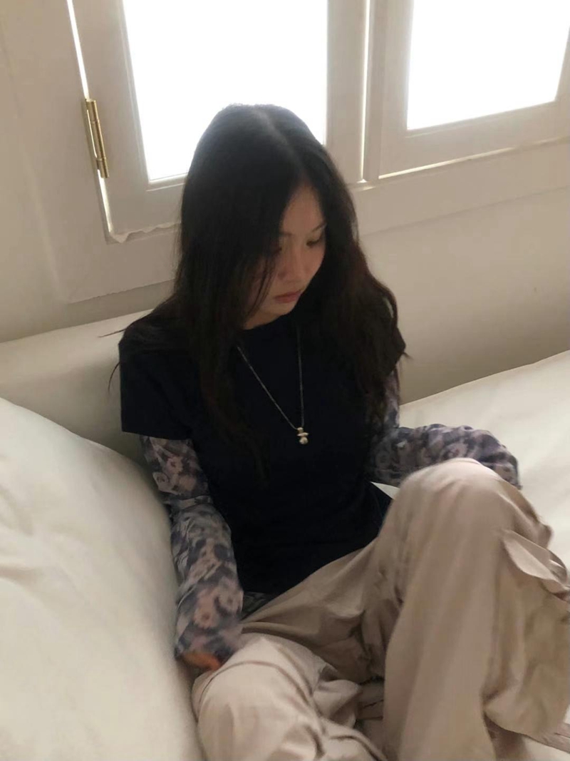 EXCUSE韓國直郵㊣女裝新品熱賣休閑人氣推薦真品時尚長袖T恤EXCUSE長袖T恤