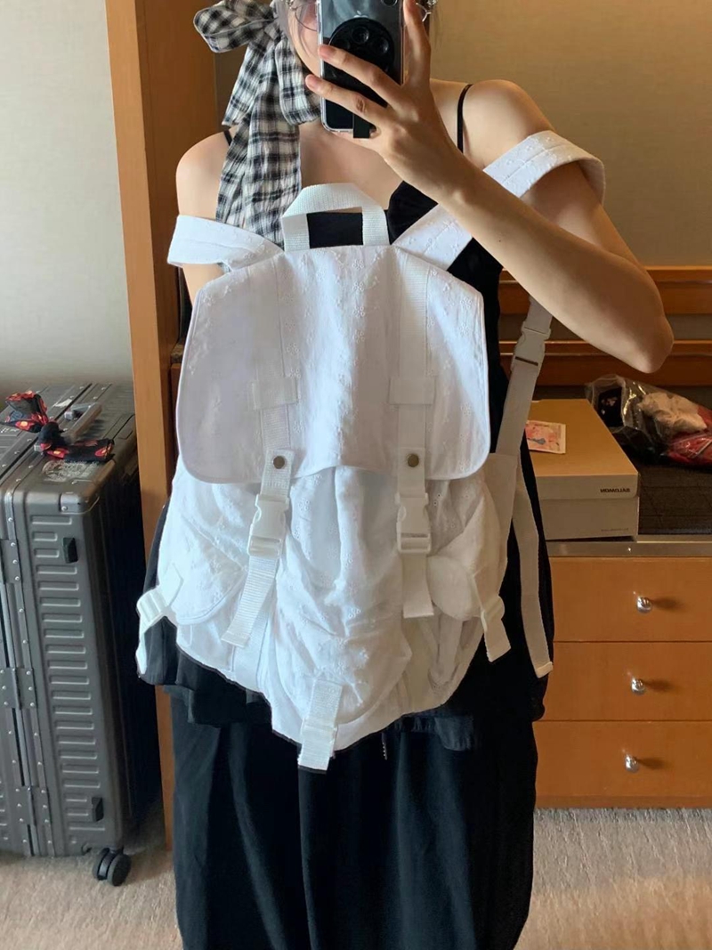 EXCUSE韓國代購㊣女士新款職業推薦25春夏熱賣人氣雙肩背包EXCUSE雙肩背包