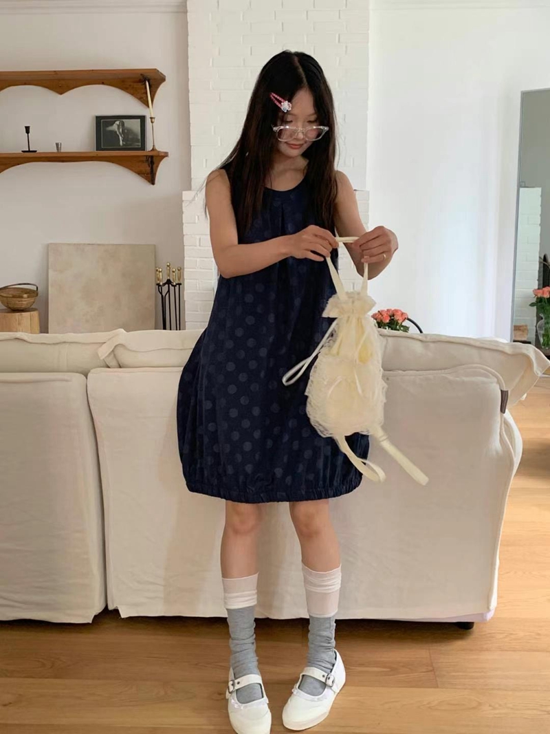 EXCUSE韓國直郵㊣女裝新品熱賣推薦真品25春夏時尚休閑連衣裙EXCUSE連衣裙