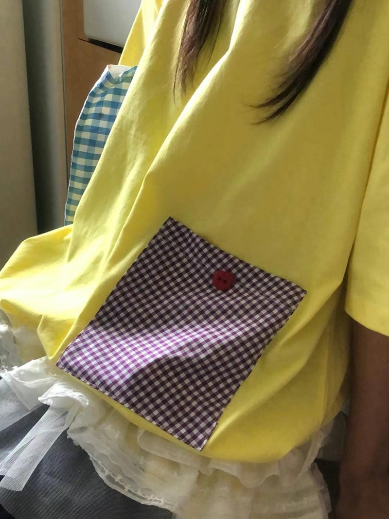 EXCUSE韓國直郵㊣女士新款25春夏時尚職業休閑熱賣真品人氣T恤EXCUSET恤
