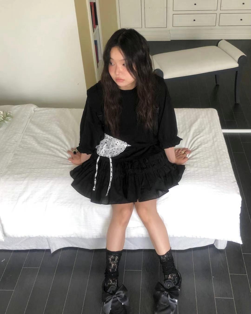 EXCUSE韓國直郵㊣女裝新款真品時尚推薦熱賣單肩斜跨包荷葉邊EXCUSE單肩/斜跨包