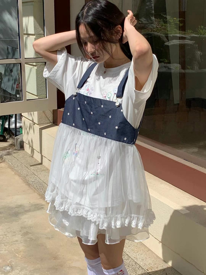 EXCUSE東大門㊣實拍女士新品職業休閑熱賣25春夏連衣裙不含內搭EXCUSE連衣裙