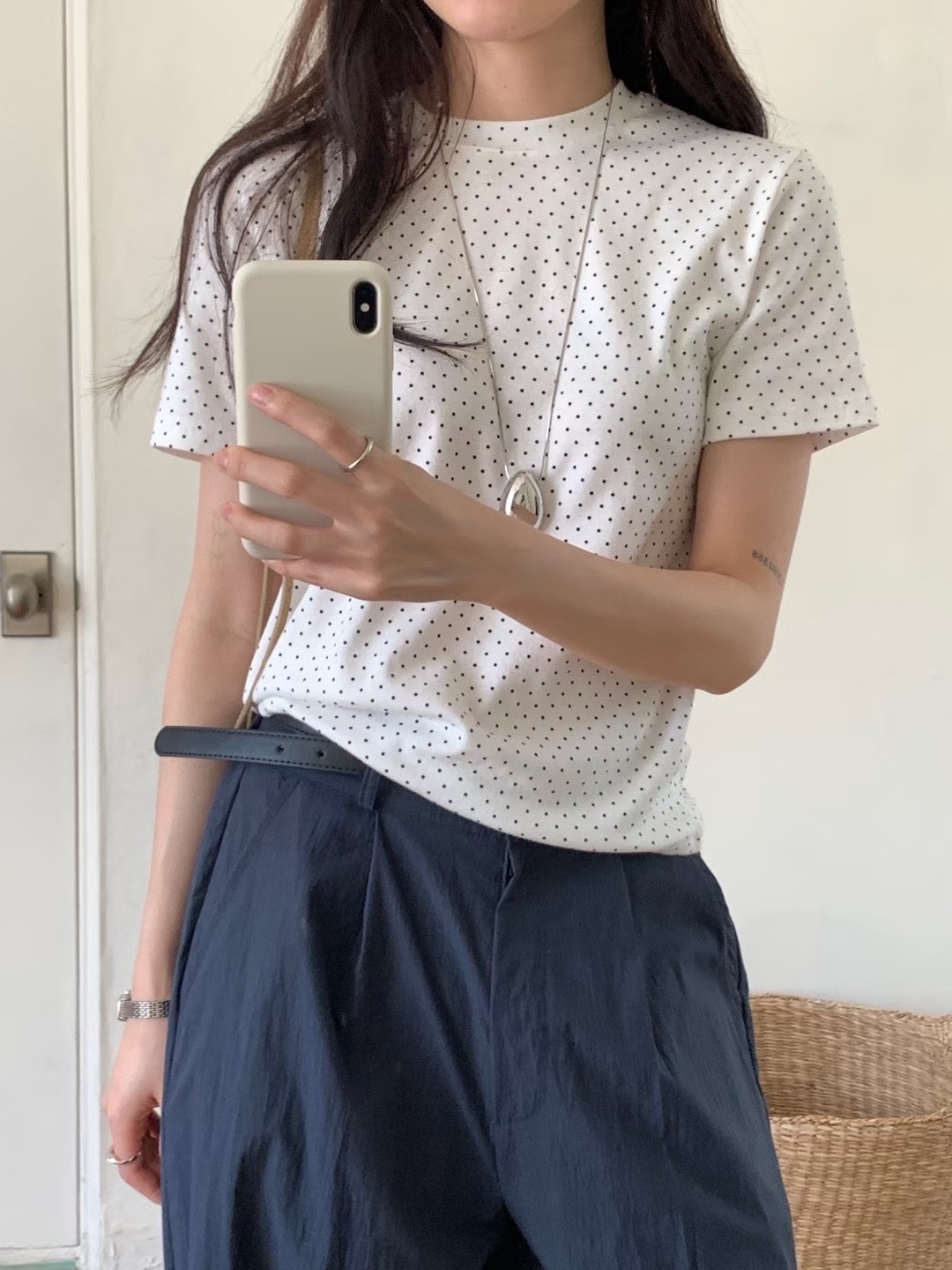 MELMEONT韓國代購㊣女士新品推薦真品休閑25春夏熱賣時尚T恤MELMEONTT恤圖色2