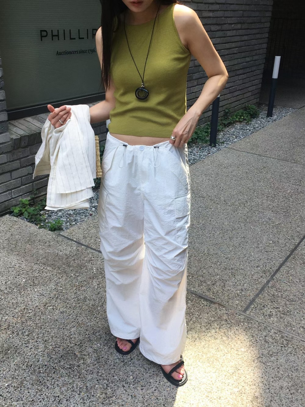 MELMEONT東大門㊣實拍女裝新款熱賣職業推薦休閑人氣吊帶背心MELMEONT吊帶/背心
