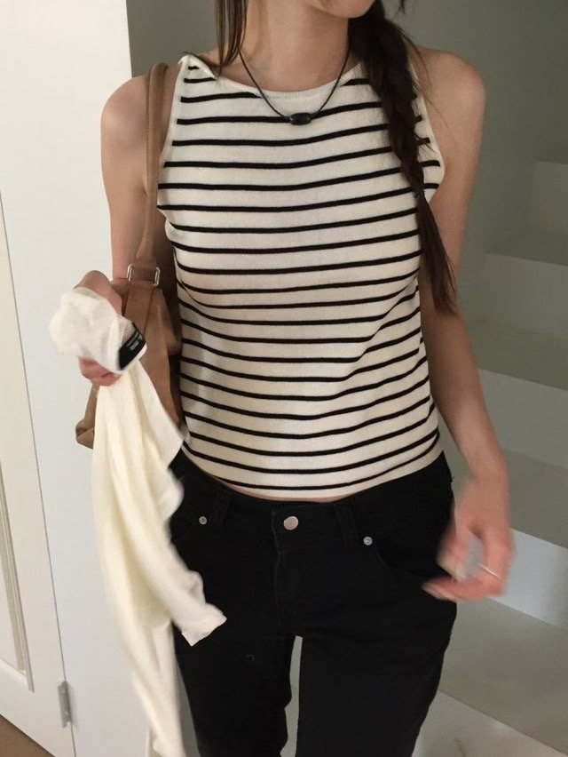 MELMEONT東大門㊣實拍女裝新款熱賣職業推薦休閑人氣吊帶背心MELMEONT吊帶/背心