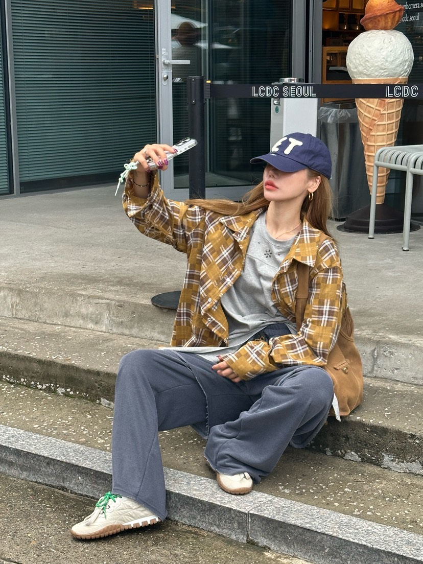 ZEROZERO韓國代購㊣女士新款休閑人氣熱賣時尚職業休閑褲雙層ZEROZERO休閑褲