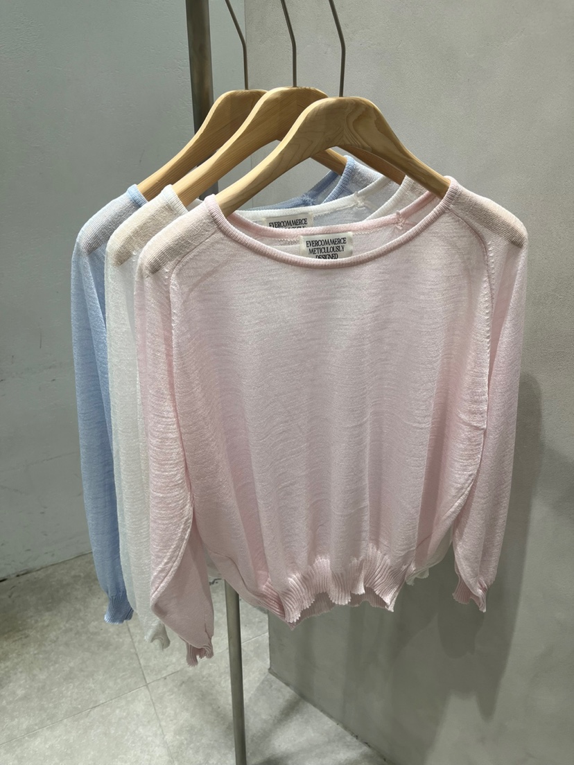 EVERCOMMERCE METICULOUSLY DESIGNED韓國代購㊣女士新品真品針織衫EVERCOMMERCE METICULOUSLY DESIGNED針織衫