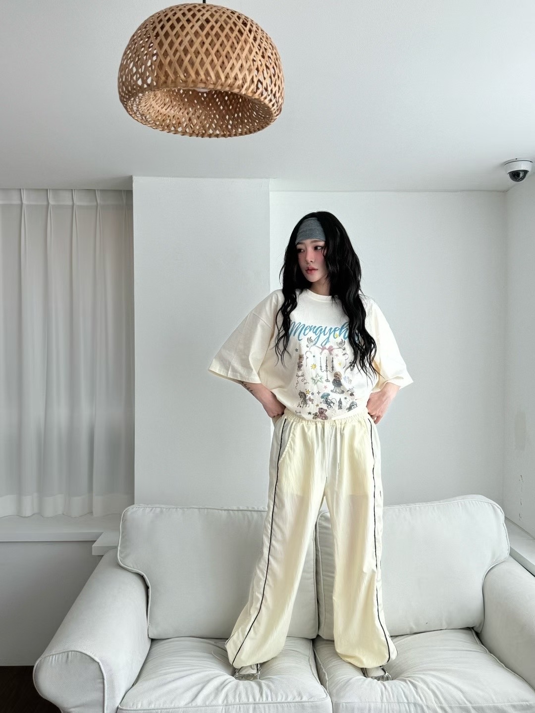 GISELE韓國代購㊣女裝新品職業休閑熱賣人氣推薦真品休閑褲GISELE休閑褲圖色1
