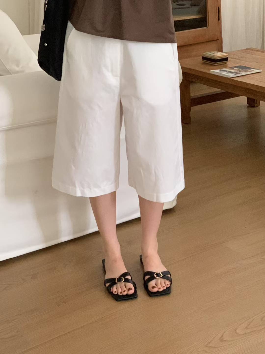 MELMEONT韓國代購㊣女裝新款時尚25春夏熱賣推薦真品休閑短褲MELMEONT短褲